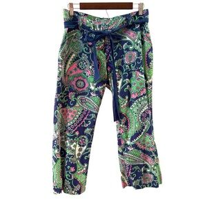 Lily Pulitzer Colorful Paisley Women's Pants
